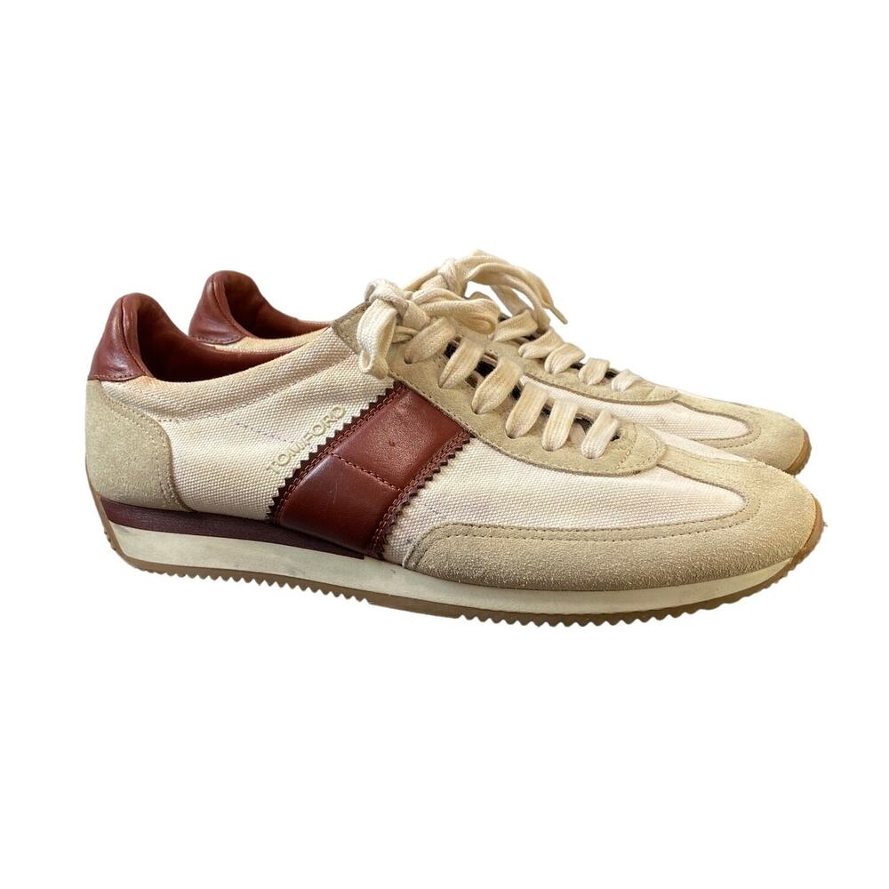 Tom Ford Orford Colorblock Shoes Trainer Sneaker Men's 8